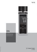 feuchtigkeitsmessgerät trotec t6 10|Operating manual for material moisture measuring device T610.